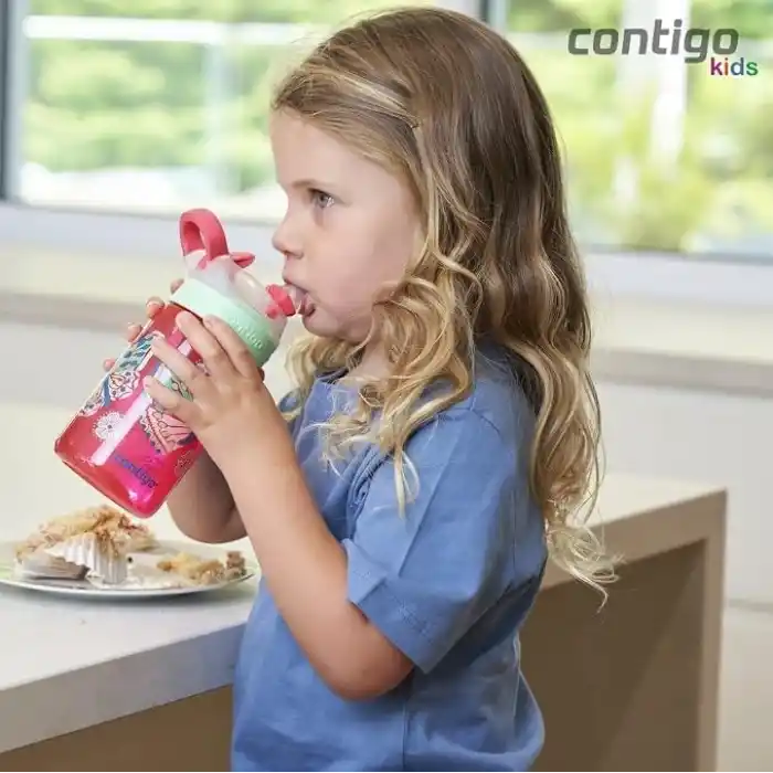 Contigo Gizmo Flip Kedicikler Tritan Çocuk Suluğu 420 mL Pembe