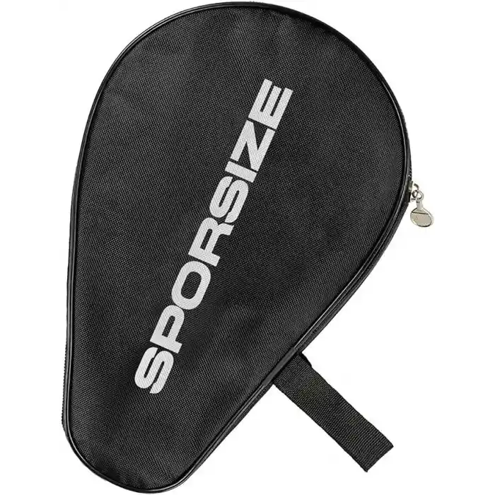 Sporsize Table Tennis Racket Cover Masa Tenisi Raketi Kılıfı Çantası Siyah (Black)