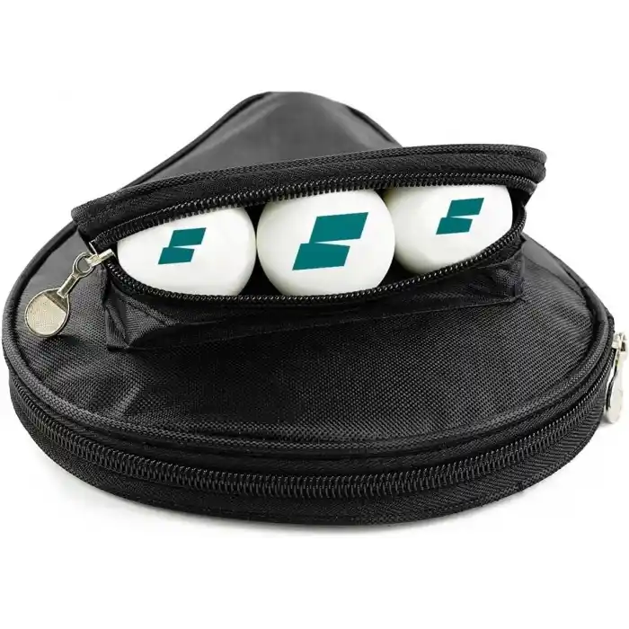 Sporsize Table Tennis Racket Cover Masa Tenisi Raketi Kılıfı Çantası Siyah (Black)