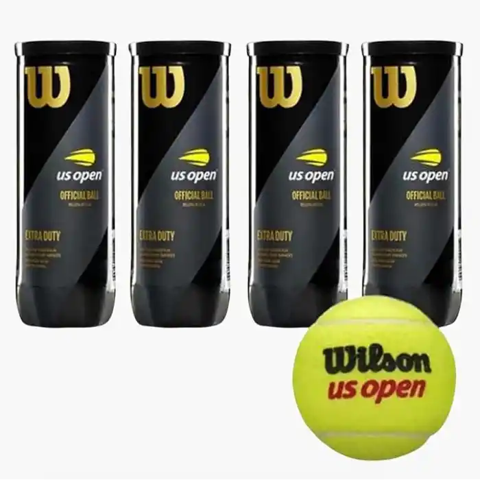 Wilson 4 Kutu Us Open Tenis Topu Vakum Ambalajda WRT106200