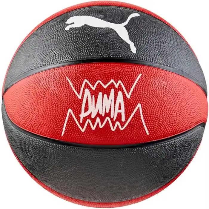 PUMA teamJAWS Basketball Unisex Yetişkin Top PUMA Red-Puma Black 7