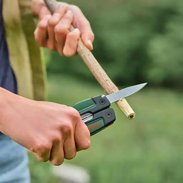 Bosch 16sı 1 arada çok amaçlı alet saklama çantalı, paslanmaz çelik, 158 x 68 x 25 mm
