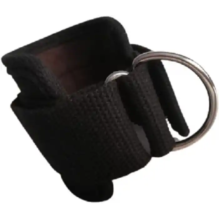 Ankle Straps Fitness Ayak Bileği Ağırlık Çalışma Kemeri Cable Kickback Bilek Aparatı Sağ/sol Takım Siyah