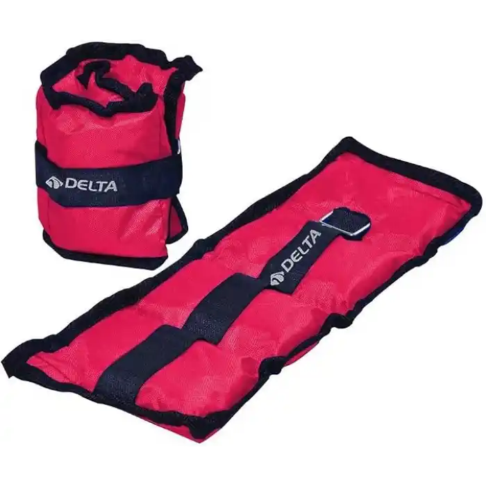 Delta El Ayak Bilek Kas Güçlendirici Ağırlık Seti,2 x 1 Kg,Fuşya