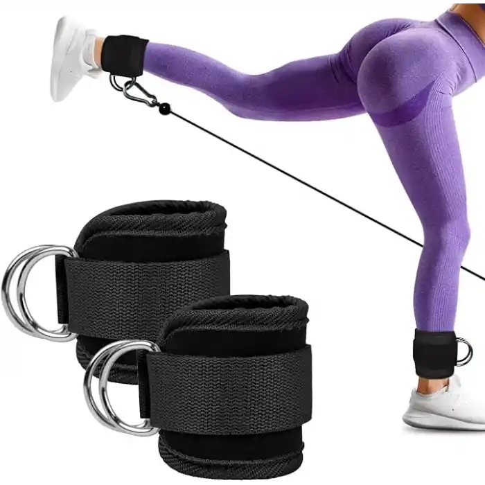 Spor Byfit D Halkalı Ayak ve El Bileği için Ağırlık Çekiş Kayışı