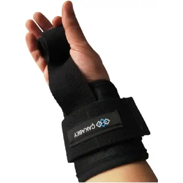 Lifting Straps Siyah Ağırlık Kaldırma Straps Pro Bilek Destekli 1 Çift Bar Kaldırma Kayışı