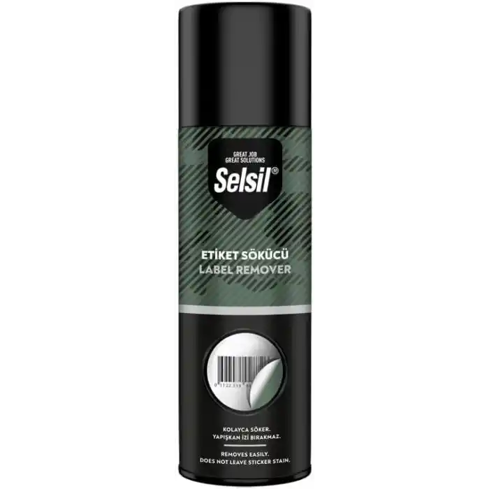 SELSİL ETİKET SÖKÜCÜ SPREY 200ML İZ BIRAKMAZ (5122)