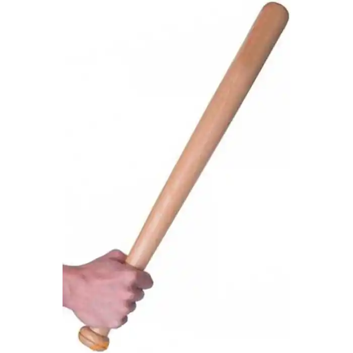 Mobee Chermik Sağlam Dayanıklı Kaliteli Ahşap Beyzbol Sopası 55 Cm 1410