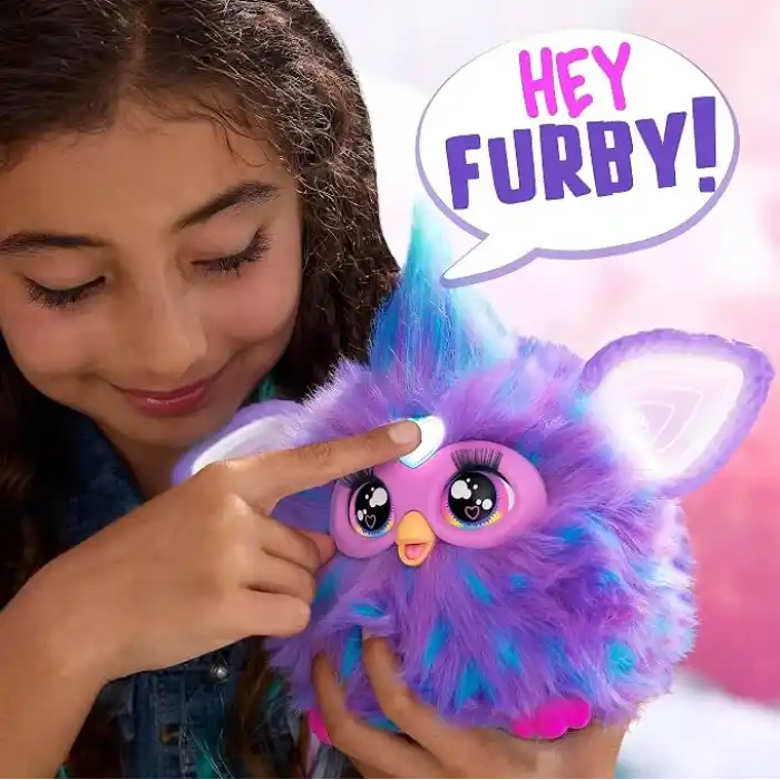 Furby Mor İnteraktif Pelüş Oyuncak - İngilizce versiyonu