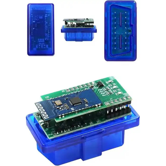Genel V1.5 Çift Anakart ElM327 Bluetooth PIC18F25K80 Destekli Ddt4All OBD Cihazı
