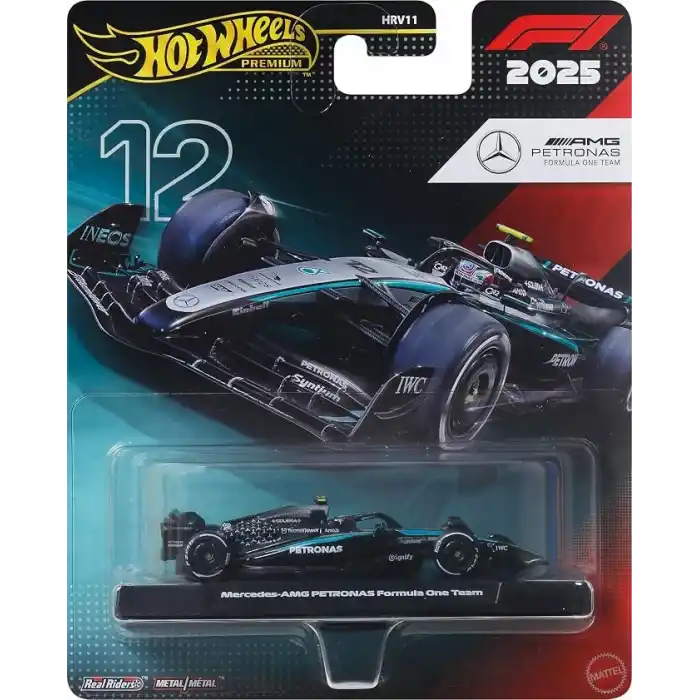 Hot Wheels F1 Mercedes Antonelli 1:64 ölçekli, JKD92
