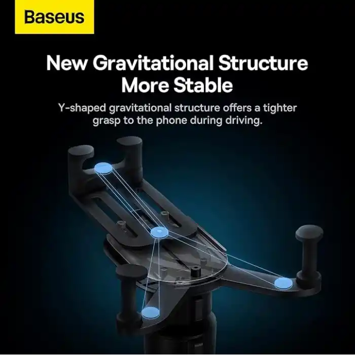 Baseus SUWX020001 Stable Gravitational Air Araç İçi Telefon Tutucu