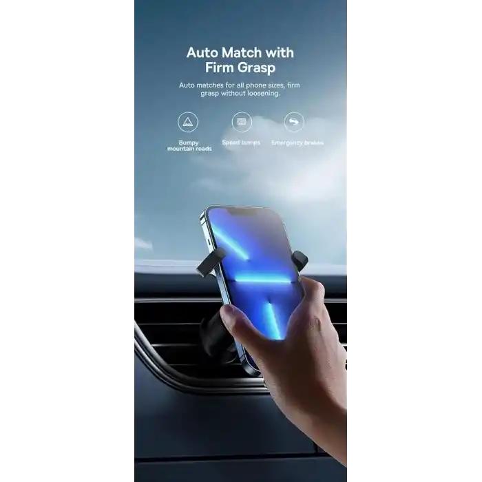 Baseus SUWX020001 Stable Gravitational Air Araç İçi Telefon Tutucu