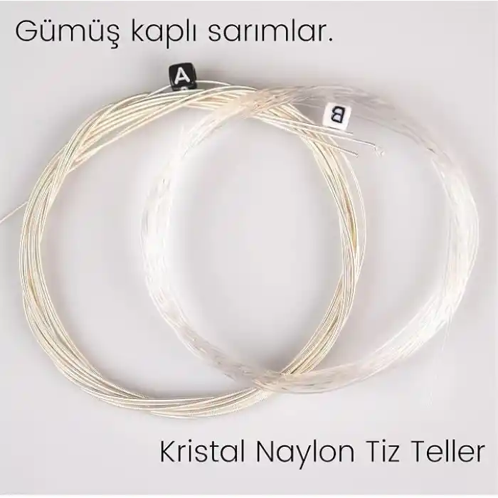 Pitbull Klasik Gitar Teli Coated Seri Hard Tansiyon SET CCG HT
