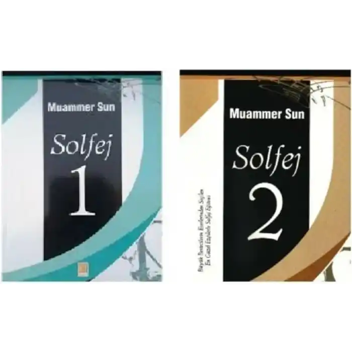 Muammer Sun - Solfej 1 + Solfej 2 (SET)