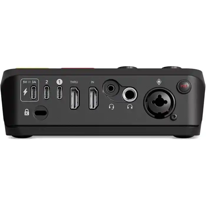 RØDE Streamer X – Profesyonel Entegre Ses Kartı ve 4K Video Capture Kartı, XLR Bağlantılar