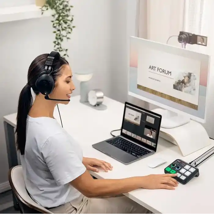 RØDE Streamer X – Profesyonel Entegre Ses Kartı ve 4K Video Capture Kartı, XLR Bağlantılar