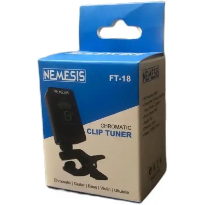 Nemesis Ft-18 Akort Cihazı Tuner Akort Aleti Klipsli FT-18