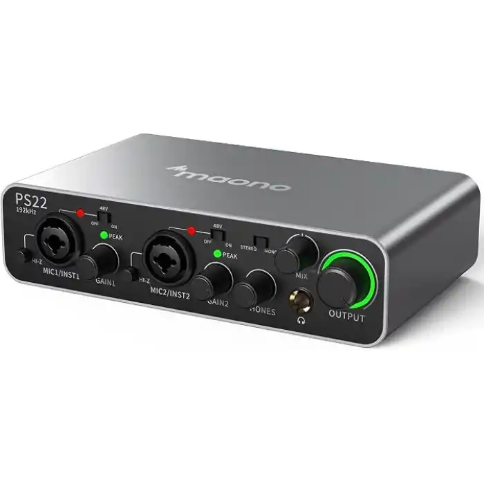MAONO PS22 10 kanallı USB ses arabirimi