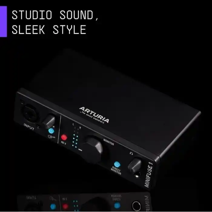 Arturia MiniFuse 1 - Siyah