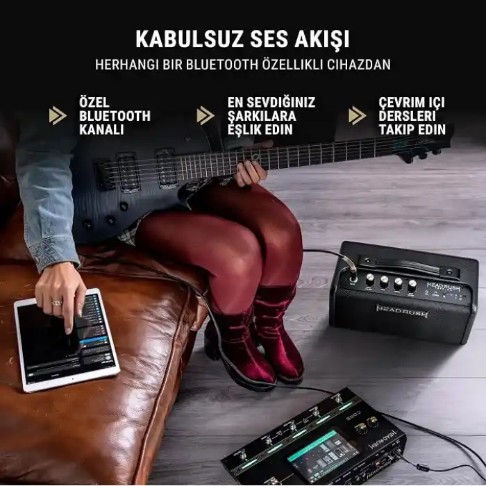 HeadRush FRFR-GO 30W Taşınabilir Modelleyici Gitar Amfisi