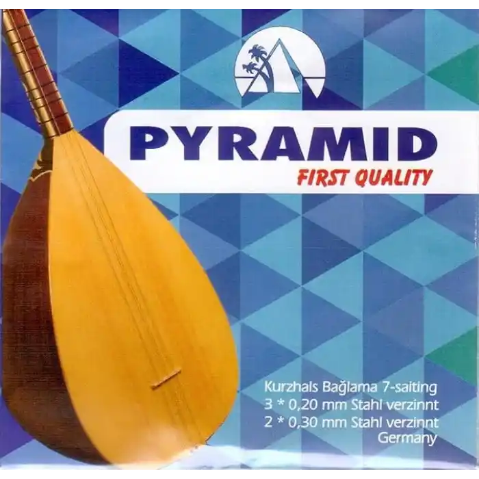 Pyramid Premium Kalite Uzun Sap Saz Teli 0.20 mm
