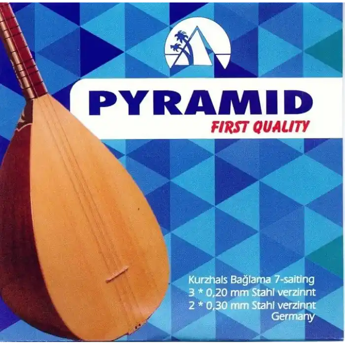 Pyramid Premium Kalite Uzun Sap Saz Teli 0.20 mm