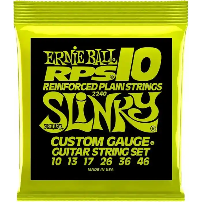Ernie Ball Normal Slinky Rps Nikel Yara Elektro Gitar Telleri, Ölçü 10-46