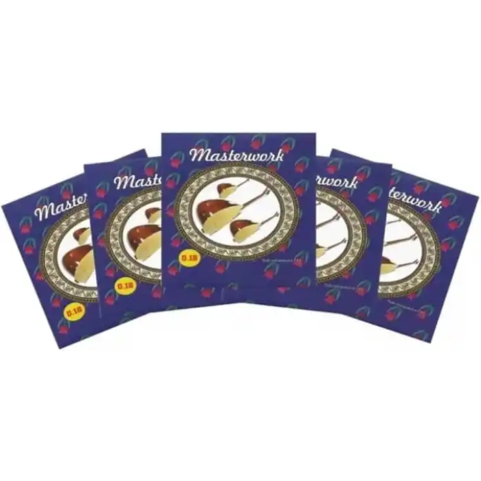 MASTERWORK 0,18 Çelik Kısa Sap Bağlama Teli – 5 Takım | Dayanıklı ve Net Ton Veren Bağlama Telleri