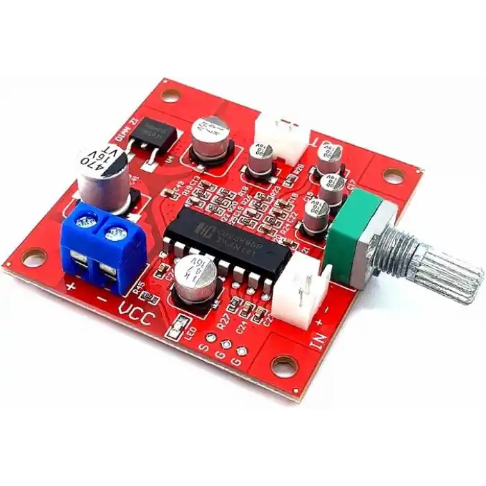 PT2399 Microfon Ses Eko Yankı Tekrar Efekt Modül Yansıma Kontrol Gecikme Ayar Karaoke DC 6-15V Gitar Enstrüman Ses Video Sinyal Teyp Cd Çalar