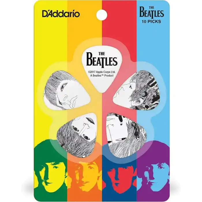 DAddario 1Cwh6-10B1 Pena Beatles Pena Revolver Heavy Abd