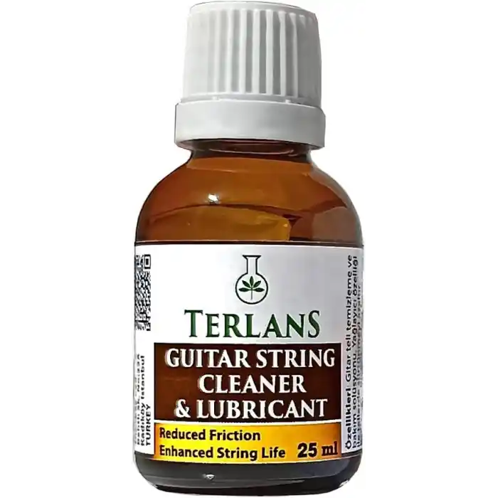 Terlans Gitar Temizlik Bakım Seti 4 lü Gövde Klavye Temizleyici Parlatıcı Vaks & Tel Yağlayıcı Guitar Cleaning Kit
