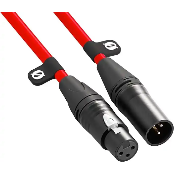 RODE XLR-3 Premium XLR Kablo (3 m, Kırmızı)