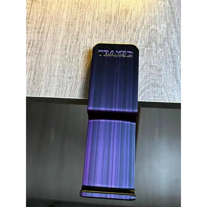 Siyah-Mor Asılabilir Kulaklık Standı | 3D Premium Tasarım | Gamer Masa Kenarı Aksesuarı | Galactic Shade Limited Edition (Montaj videosunu izlemeden kullanmayın)