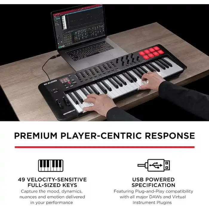 M-AUDIO Oxygen 49 MKV USB MIDI Klavye Kontrolör