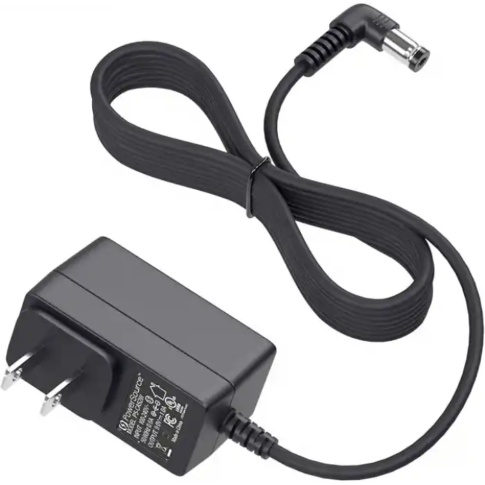 PowerSource Casio Klavye için 9V 1A UL Listeli AC Adaptör AD-5 AD-5MU WK-200 WK-210 CT-360 CTK-496 CTK-500 CTK-519 CTK-573 CTK-593 CTK-611 CTK-720 CTK-2100 CasioTone Tonu Banka Güç Kaynağı-Şarj-Kordon