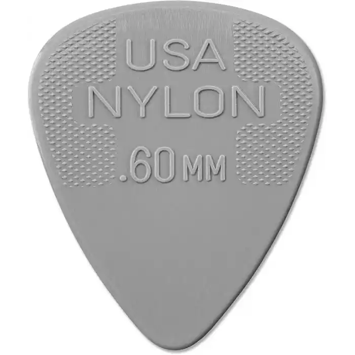 Jim Dunlop Nylon Standard Light Gray Pena (0.60mm)