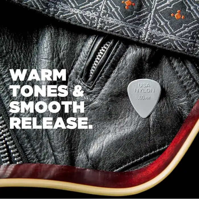 Jim Dunlop Nylon Standard Light Gray Pena (0.60mm)