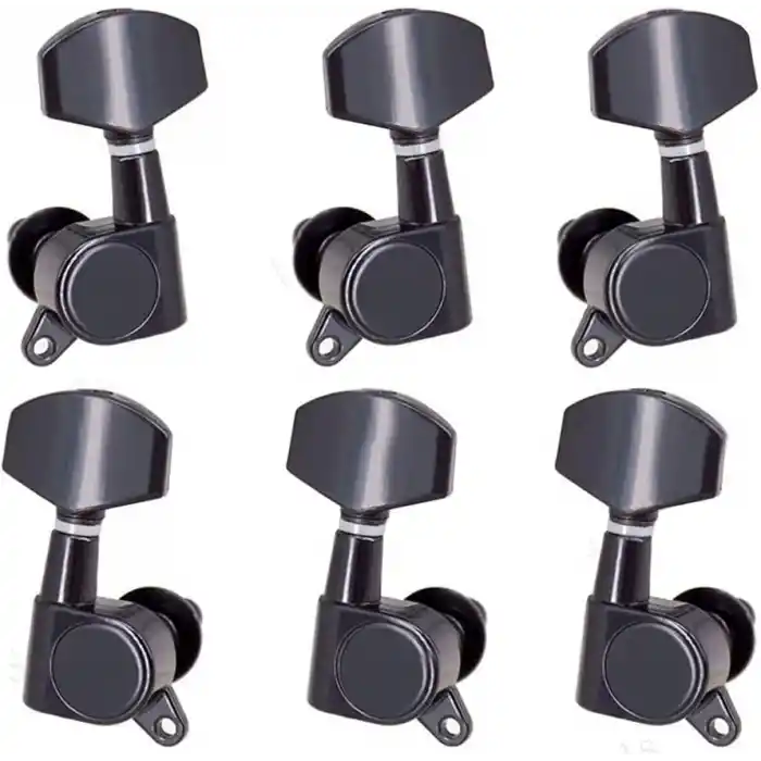Fluid Mha10B Akustik Gitar Burgusu 3+3 Set + Vida Somun Pul