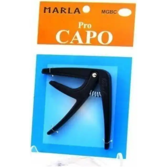 Marla MGBC-BK Gitar Kapo Kaliteli Krom Gitar Kelepçe