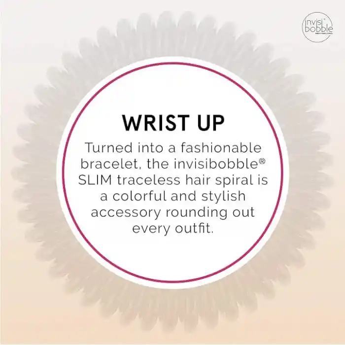 Invisibobble Slim True Black Askılı Paket Saç Lastiği