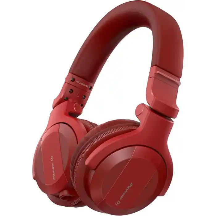 Pioneer DJ HDJ-CUE1BT-R, Bluetooth özellikli DJ kulaklık, kırmızı