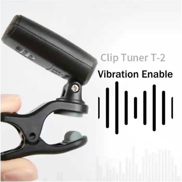Musedo T-2 Digital Tuner Gitar Ve Ukulele Akort Aleti Kromatik