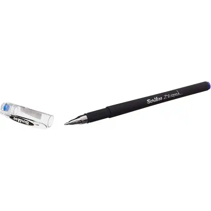 Scrikss Office Speed Jel Tükenmez Kalem 12li Ambalaj Mavi 0.7 Mm