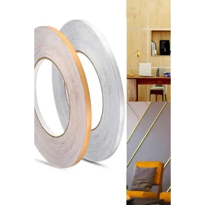 Mobee 1 Cm 50 Metre Gri Fayans Arası Dekoratif Renkli Dekor Su Geçirmez Sızdırmaz Bant 1420