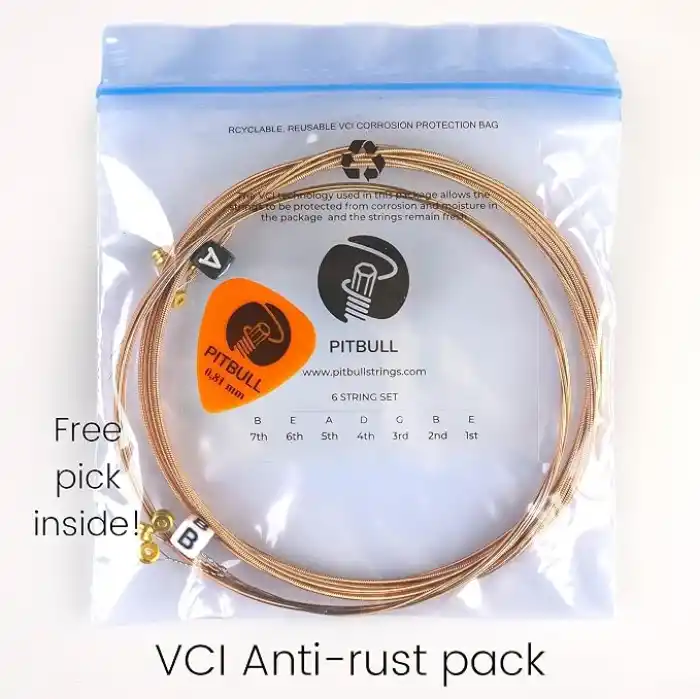 Pitbull Strings Gold Series GAG L PB Light Takım Tel - Yeni Seri Akustik Gitar Teli 012-053