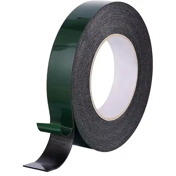 Çift Taraflı Köpük Bant Eva Montaj Bandı Siyah 36 mm x 10 Metre