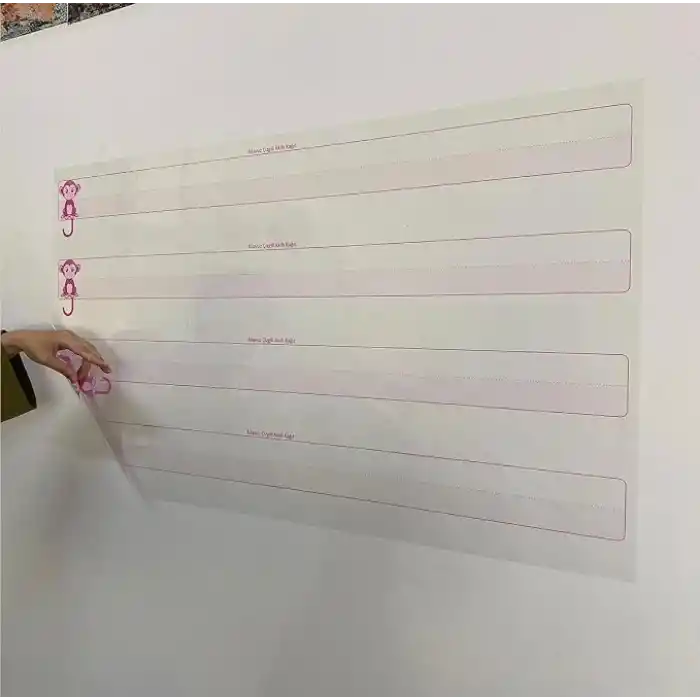 Tutunabilir Kağıt Kılavuz Çizgili Yazı Tahtası Akıllı Kağıt Tahta 100×56 Cm Yeni Müfredata Uygun