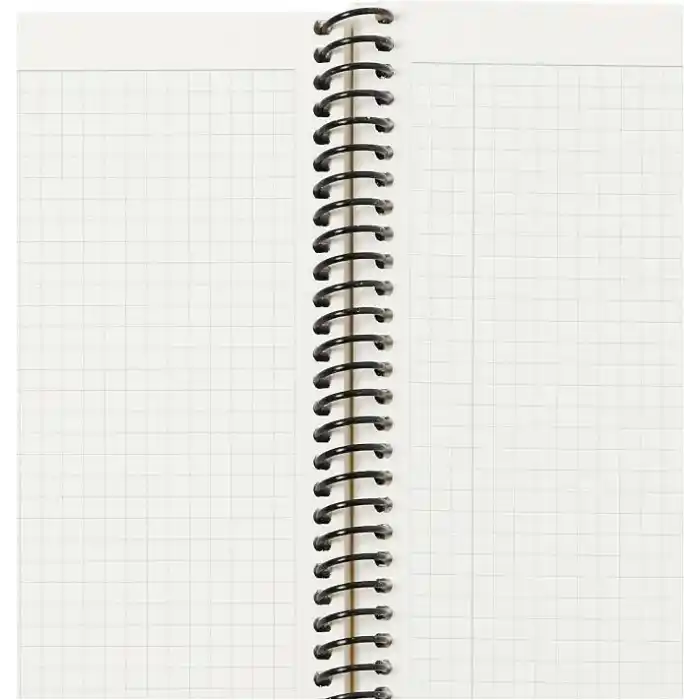 80 Yaprak Kareli Hafif Kağıt Stickerli Defter, Şort, 18.5x25cm