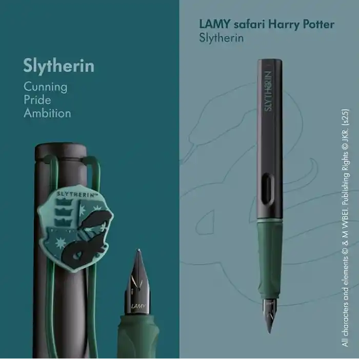 Lamy Safari Harry Potter Dolma Kalem Slytherin F Uç